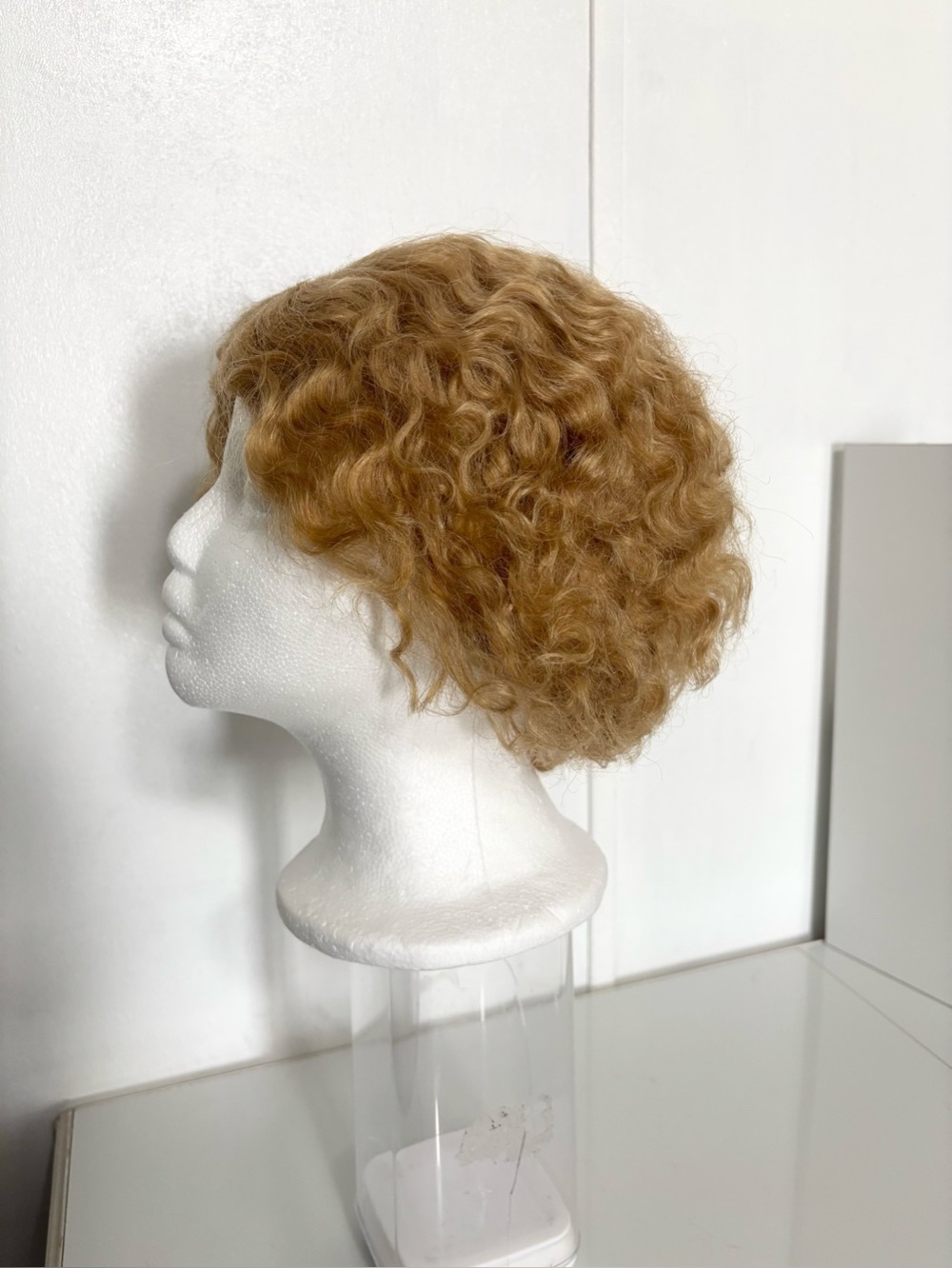 Short Curly Honey Blonde Woman’s
Wig NWOT